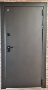 Дверь металлическая Монблан (Серый муар-Сноу) 960-R 907524