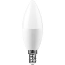 Лампа светодиодная LB-970 матовая 13W 230V E14 4000K свеча СТ29096