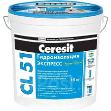 Эластичная полимерная гидроизоляционная масса CERESIT CL51 15кг 149417