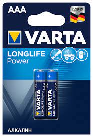 Батарейка Varta  Longlife Power LR03 В2  59701