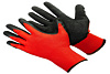 Перчатки нейлоновые красные с черным ИН41602 в интернет-магазине ТК &quot;Новый уровень&quot;