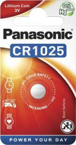 Батарейка Panasonic Power Cells CR 1025 B1 190057