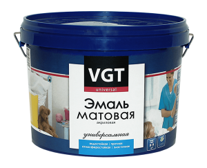 Эмаль ВДАК-1179 универсальная матовая супербелая 1,5кг 44651