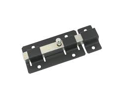 Задвижка дверная ЗД-06 черный 57227