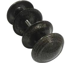 Ручка-кнопка РК2-2 бронза 57333