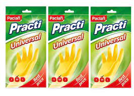 Перчатки резиновые PACLAN UNIVERSAL (L,M) Х853760