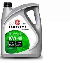 Масло моторное TAKAYAMA 10W40 GF-5 SL/CF (Бенз/диз/п.синт) 4л. 605518