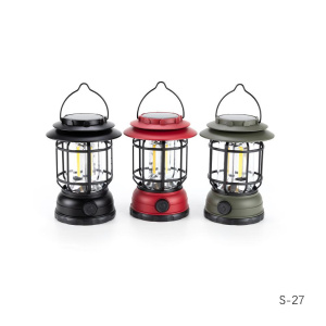 Фонарь переносной, кемпинговый S-27 33405