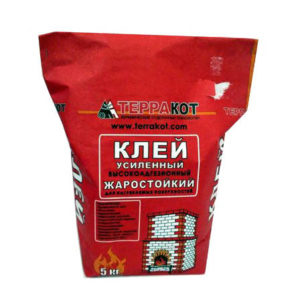 Клей Терракот усиленный жаростойкий 5кг 30739