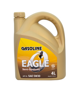 Моторное масло EAGLE GASOLINE (бенз/полу/синт) SL 5W-30 4L 41022