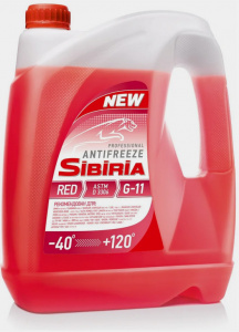 Антифриз "Sibiria" Красный -40С 5кг 800163