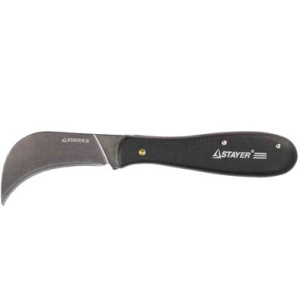 Нож складной "Stayer" для листовый материалов 200мм 09291