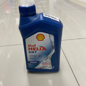 Моторное масло Shell Helix Diesel HX7 10W-40 (CF) дизель/п.синтетика 1л  LHEL062B14