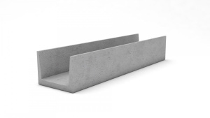 Лоток бетонный  30*33*100см (вес 80кг) 029859