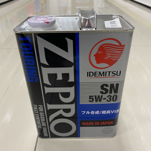 Моторное масло Idemitsu ZEPRO TOURING F-S 5W30 4L (синт./ бензин) 1845-004