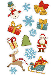 Наклейка новогодняя шары и подарки 971600