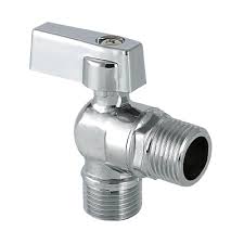 Кран шаровый 3-х ходовой для стиральной машинки 1/2Fх3/4Мх1/2М 21162