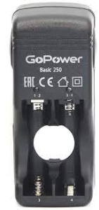 Зарядное устройство для аккумуляторов GoPower Basic 250 4 слота 17260