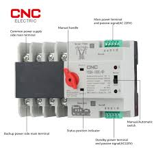 Автомат включения резерва YCQ4-100R 2P 63A (CNC Electric) 51508