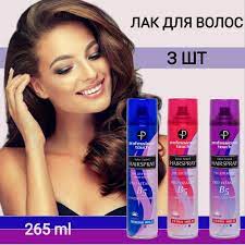 Лак д/волос Professional Touch Pro vitamin B5 в ассорт. 265 мл Х831201
