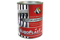 Грунт-Эмаль по ржавч. 3в1 шоколадный 1,9 кг EUROCLASS 894176
