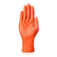 Перчатки синт. оранжевый облив оранжевые утепл. L-XL 25689