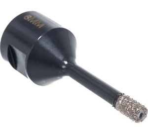 Коронка алмазная 6 мм Hilberg Super Hard M14 по керамике и керамограниту для УШМ 71179