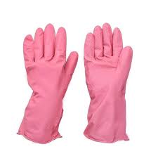 743223/230 перчатки для бытовых и хоз.нужд розовые Х648267