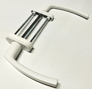 Балконный гарнитур двухсторонний белый 54042