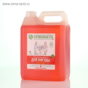 Средство для мытья посуды Synergetic 5 л 010918
