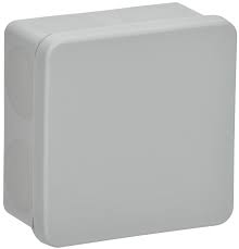 Коробка распаячная КМ42435 о/п 80х80х40мм IP67 8 вводов серая IEK 22930