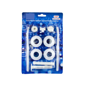 Набор пробок для установки радиатора 3/4 с креплением 10357