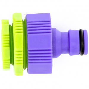 Адаптер пластмассовый 1/2"-3/4-1", внутренняя резьба(65735)  135182
