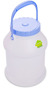 Бидон 5 л пластиковый пищевой "Просперо" (АП926) 103648