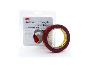 3М Акриловая двусторонняя лента 20мм х 5м 3M-30323