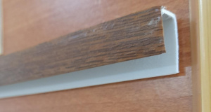 Концевой молдинг 10 мм*3 м Золотой дуб "ПластикПроф" 08333