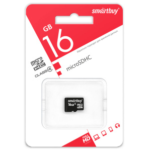 Карта памяти Smartbuy MicroSD-16GB