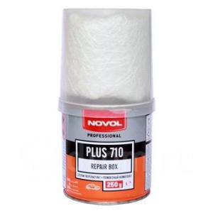 Ремкомплект NOVOL (полиэфир.смола+отвердитель+стекловолокно) 0.25 кг Nvl-36101