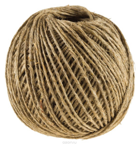 Шпагат льнопеньковый Ф1,4 110м 59853