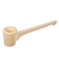 Ковш банный точеный 0,25л 19024