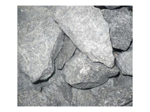 Камни для бань и саун "Габбро-диабаз" колотый 20кг 01791