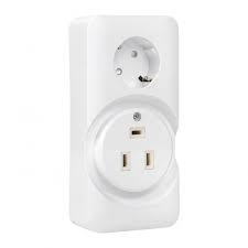 Розетка двойная (РШ/евро) о/у 32А/16A 250В 2P+PE белая (9515) 67785