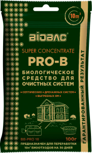 BB-PRO 10 Концентрированное биологическое средство для очистных систем Х83074