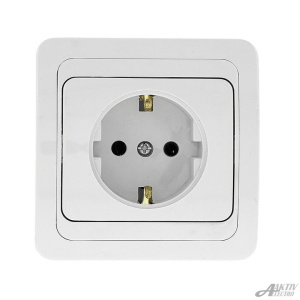 Розетка с/у керамика 2028 с з/к 34759