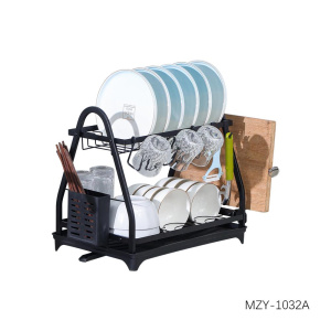 Сушилка для посуды с поддоном, 2-х ярусная MZY-1032A Х1036789