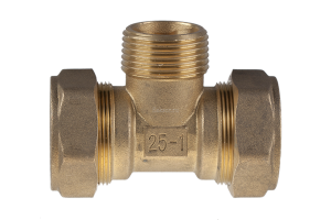 Тройник (нерж) TМ25 1" 11894