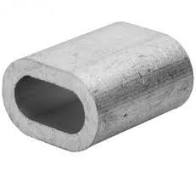 Зажим троса алюминиевый DIN3093 6мм 920220