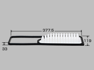 Воздушный фильтр BRA-05169 BRONCO (A-752)