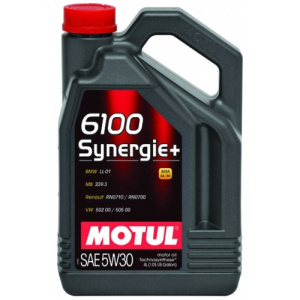 Моторное масло Motul 6100 SYN-NERGE 5W30 4л (бензин, синтетика) 107971