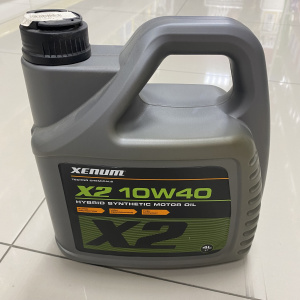 Полусинтетическое моторное масло XENUM X2 10w40 4л.(SM/CF)  XE-X2-10/40-4